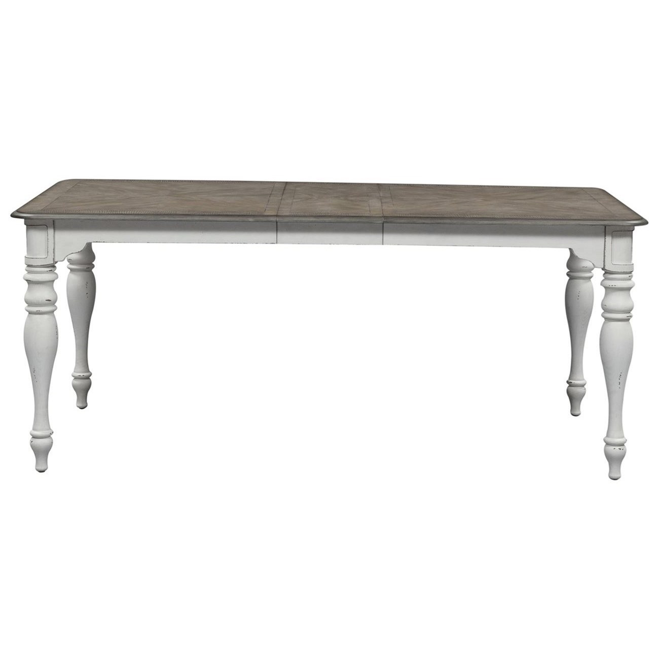 Liberty Furniture Magnolia Manor 244T4072 Cottage Style Leg Table with